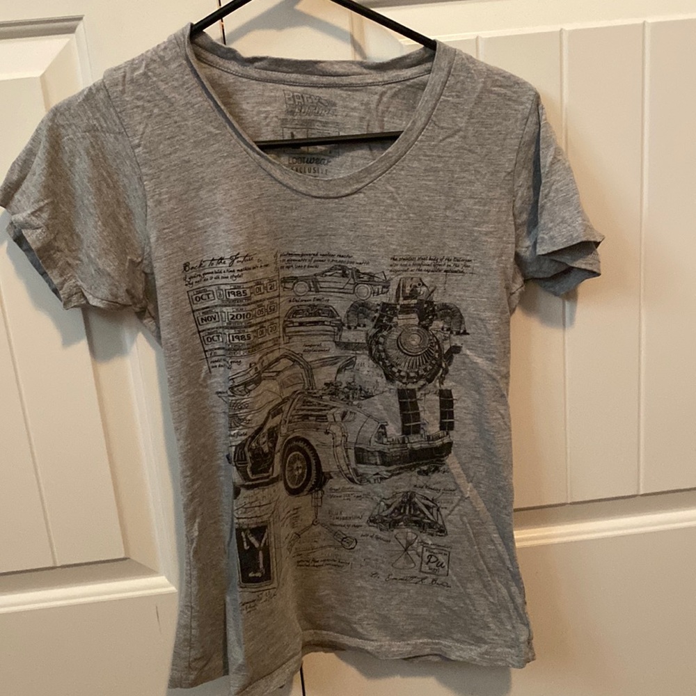 Back to the Future Lootcrate exclusive t shirt